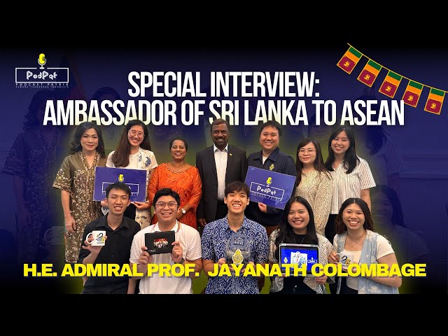 Special Interview with Prof. Jayanath Colombage - Podpat