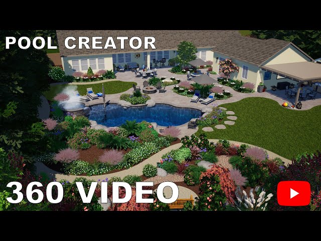 360 Video VIP 3D - Sullivan - Full Experience - Next Level 3D Swimming Pool Studio Design