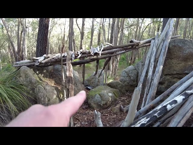 Rocks Thrown & Interesting Structure - Yowie, Sasquatch, Bigfoot