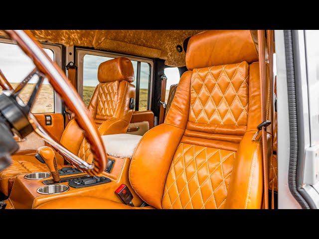 MOST Exclusive Interior DESIGNS for CUSTOM DEFENDERS | ECD Automotive Design