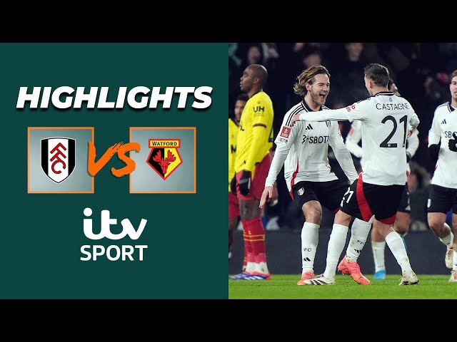 HIGHLIGHTS | Fulham v Watford | FA Cup 24/25