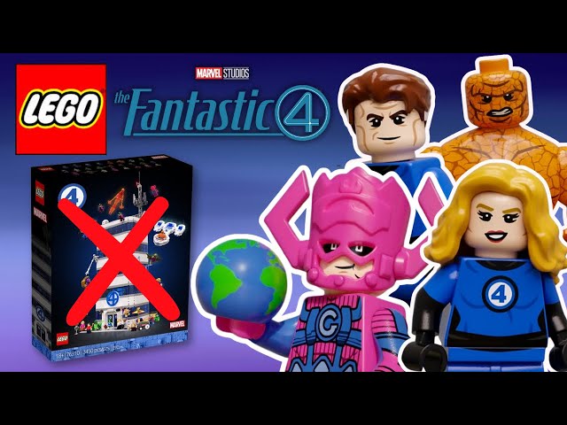 NEW 2025 LEGO Marvel FANTASTIC FOUR Set Leaks! + Superman 2025 sets!