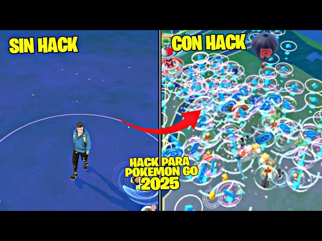 🔥 Pokemon Go Hack 2025 📍 Como JUGAR POKEMON GO Desde CASA📲JOYSTICK ACTUALIZADO