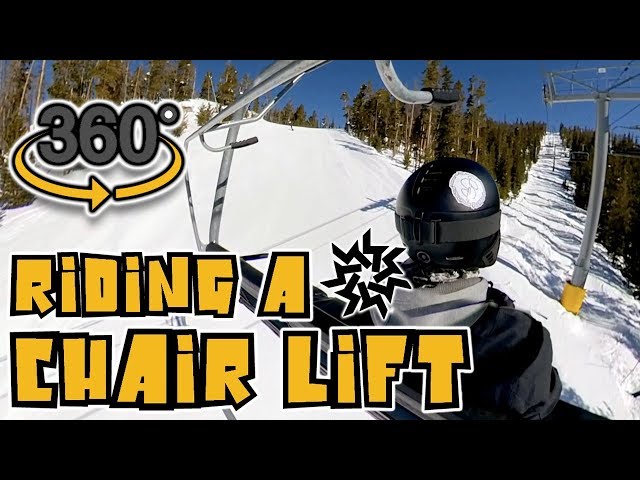 360 Interactive Riding Ski Chair Lift - Keystone Ruby Express