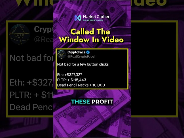 Viewers and MC Discord Knew 👀 #marketcipher #cryptoface #empoweringtraders #trading #profit #crypto