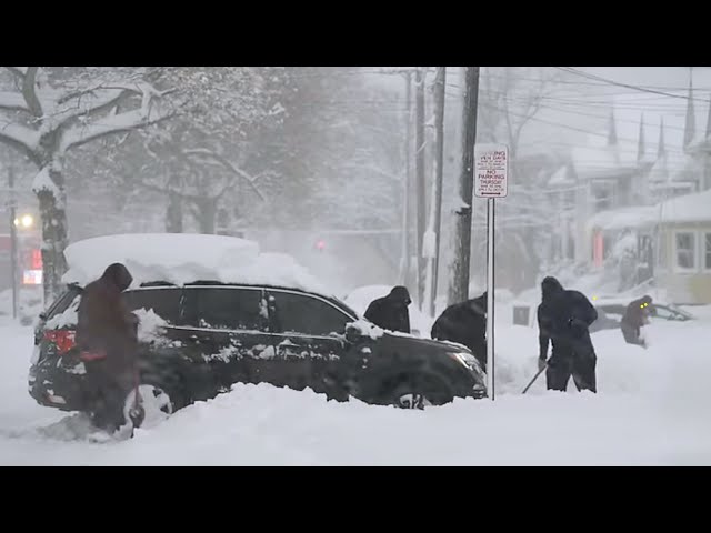 Pennsylvania U.S. 🇺🇸  Heavy Snowstorm  ❄️