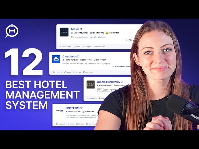 12 Best Hotel PMS for 2025: Find the Perfect Fit!