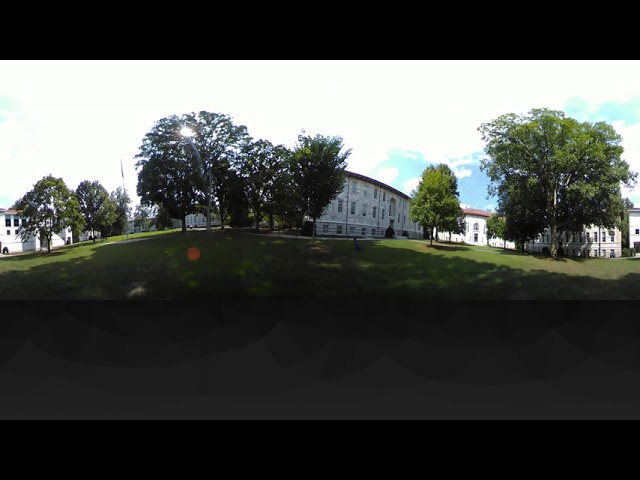 College Campus Quad: Outside and Not Crowded (360-Degree Video for Exposure Therapy)