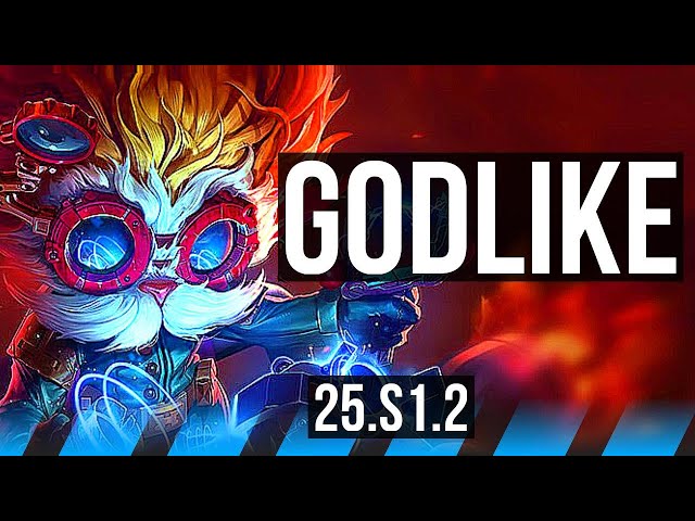 HEIMERDINGER vs SYLAS (MID) | Godlike, 46k DMG | KR Master | 25.S1.2