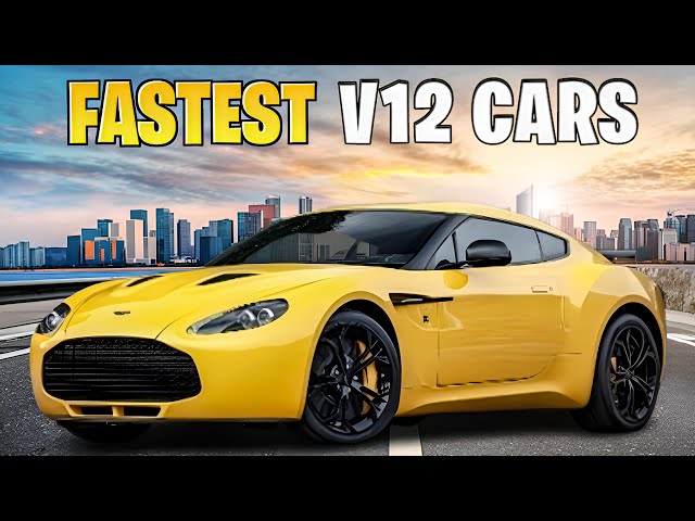 10 Fastest V12 Cars of All Time That Will Blow Your Mind! (V12 Forever)