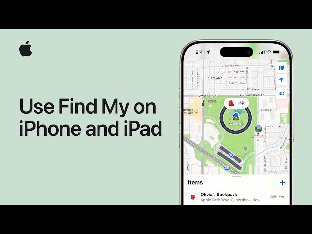 How to use Find My on iPhone and iPad | Apple Support