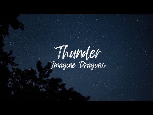 Imagine Dragons - Thunder (Slowed + Reverb)