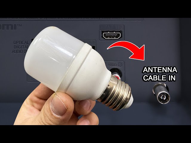 Say Goodbye to Antennas! Don't throw away your old LED bulbs