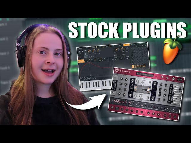 Making a Trap Beat ONLY Using Stock Plugins in FL Studio!