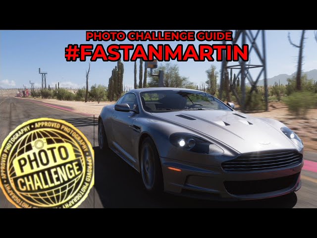 Forza Horizon 5 - Photo Challenge Guide - FASTANMARTIN - Drag Strip Speed Trap