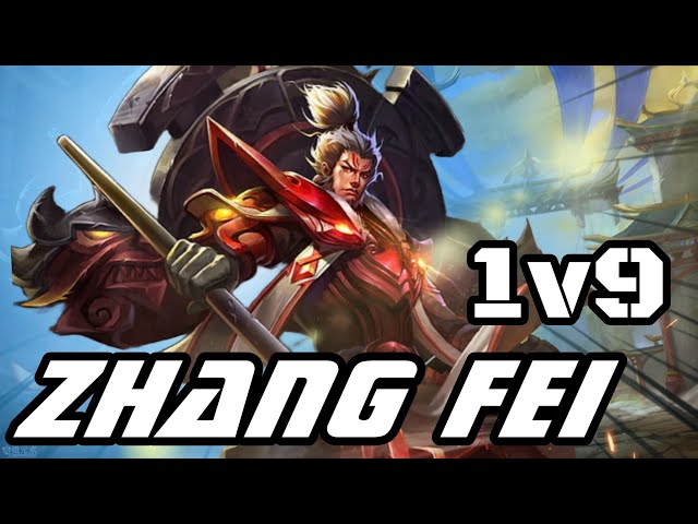 I show you how I was able to win a game playing Zhang Fei with one AFK and Troll team in Br server