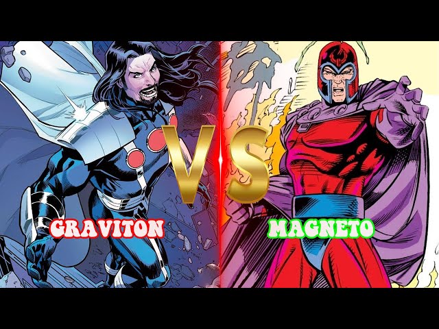 Why Graviton Vs. Magneto Isn't Even Close! Who do you think is wining in this