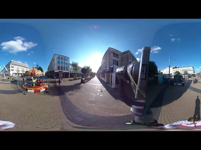 Walking Through Plymouth Town Centre | 360