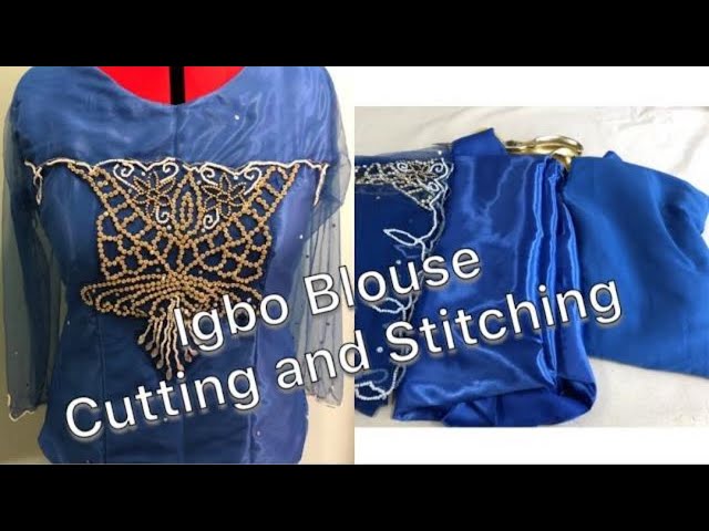 Igbo Blouse | Cutting and Stitching | Sew with Easy By Sophiatailoring