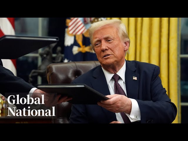 Global National: Jan. 20, 2025 | Trump kicks off presidency with slew of executive actions