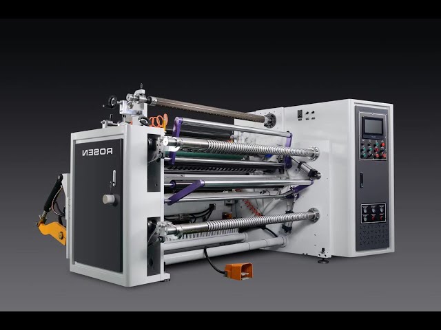 Discover the Vision/Rosen SLM-G1300 slitter rewinder for flexible packaging