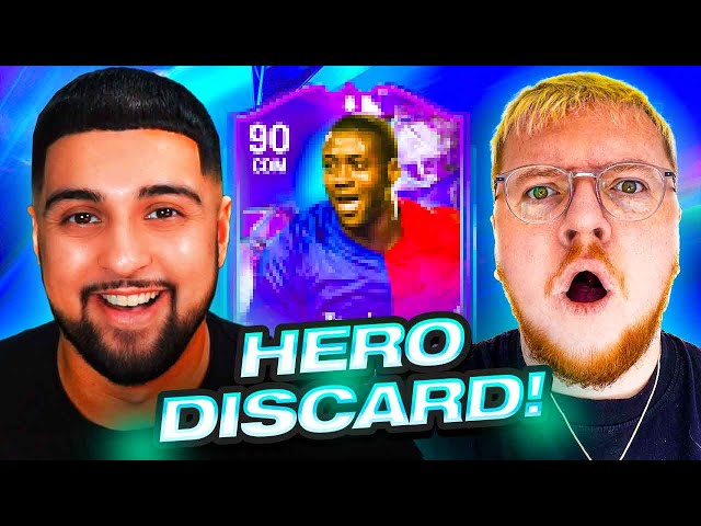 HERO PACKS But The Loser Discards EVERYTHING! (ft. @CleverdicsFC )