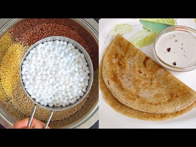 Healthy Multigrain Millet Recipe | Healthy Breakfast Recipes | Millet Dosa | Millet Dosa Recipe