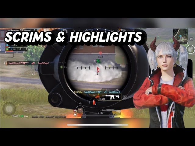 SCRIMS & HIGHLIGHTS 🇮🇳🚀 || Full Gyro + 4 Fingers || I phone 14 pro #bgmi #scrims #viralvideo