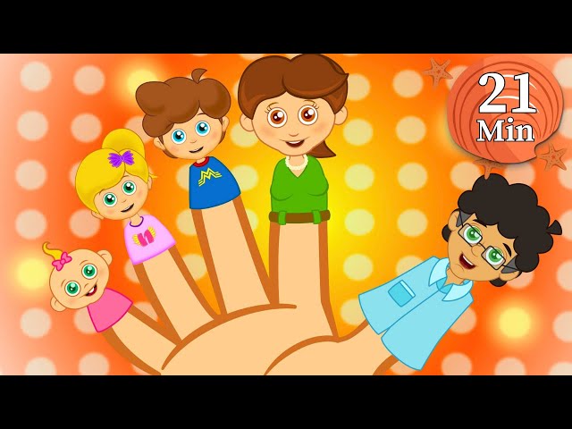 Finger Family Song🖐🏼 Most Popular Happy Baby Songs💜 Most Viewed