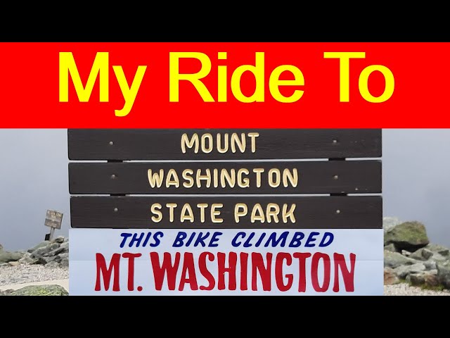 My Ride To Mount Washington On The Auto Road