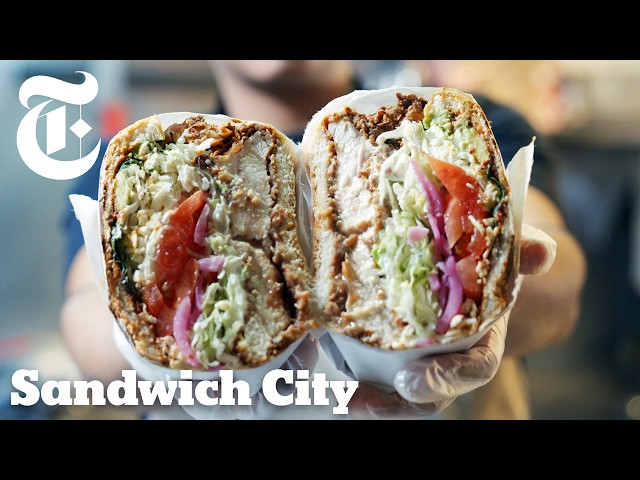 This 10-Layer Fried Chicken Sandwich Is an NYC Hidden Gem | Sandwich City | NYT Cooking