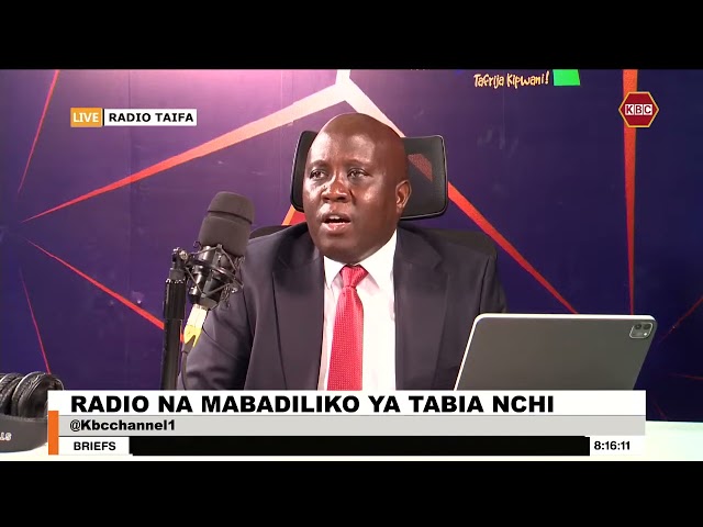 Tanui:Nahimiza wahusika kwenye radio waendeleze msingi mzuri ambao waanzilishi kama Mbotela waliweka