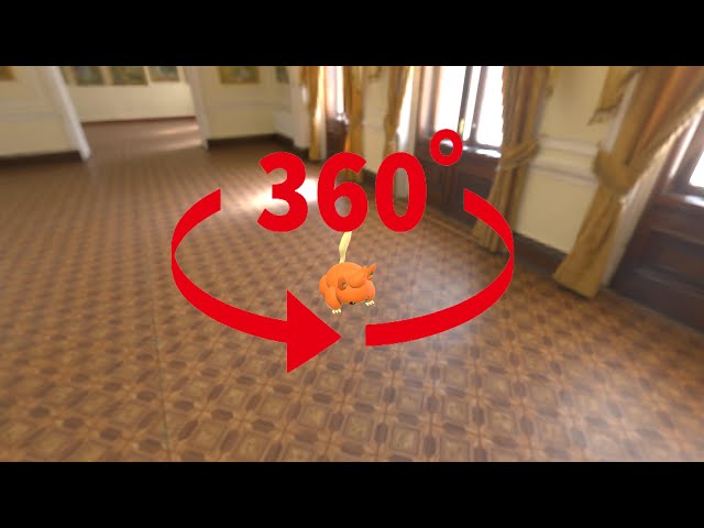 【VR】Oh!パモさんと床の隙間の汚れWatch…『ポケモンSV』【360度動画】