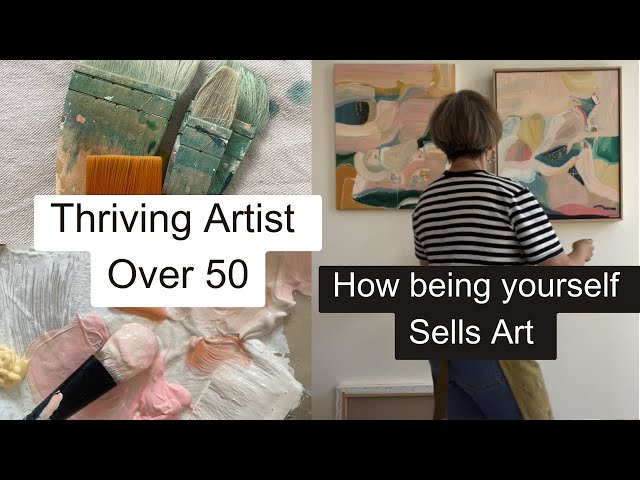 How to sell your art online- You're not too old & it's not too late!