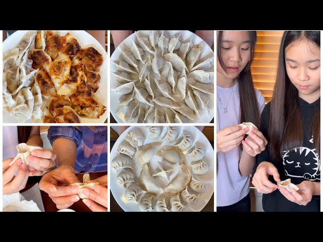 Janet and Kate's First Homemade Dumplings 🥟!