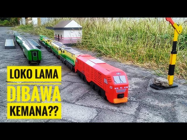 KERETA API KAYU || KLB lokomotif jadul ⁉️