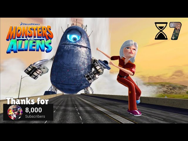 Monsters vs Aliens Chapter 100% (Full Gameplay) (No Music) Subscribe 8K Thanks for and Hour 7