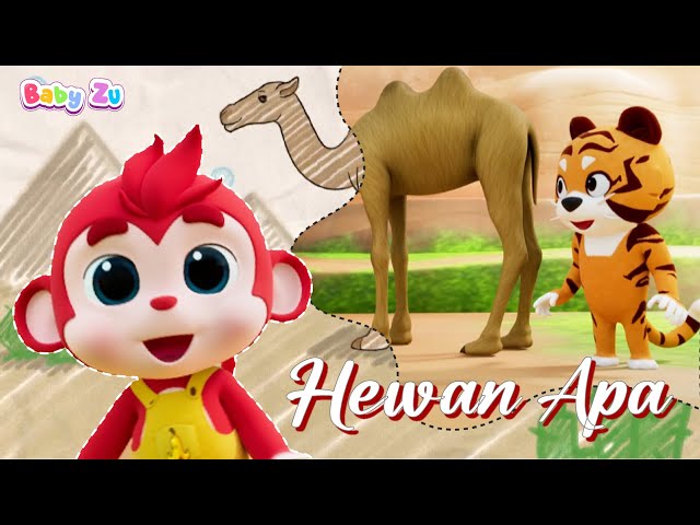 Hewan Apa ♪ Animal song for kids ♪ Kebun Binatang ♪  BabyZu