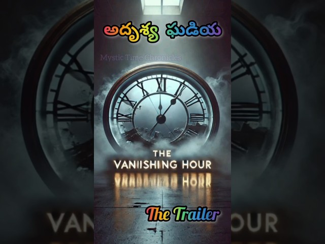 "The Vanishing Hour (Telugu) | Official Trailer ⏳🔥 | A Mind-Bending Time Travel Mystery!"