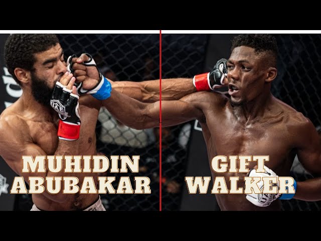 UAE WARRIORS 53 - 🇿🇦 GIFT WALKER VS 🇸🇴MUHIDIN ABUBAKAR