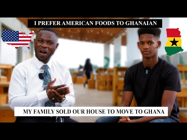 I MOVED FROM THE USA TO GHANA,MY FAMILY HAS TO SELL OUR HOUSE TO HAVE ENOUGH MONEY TO MOVE