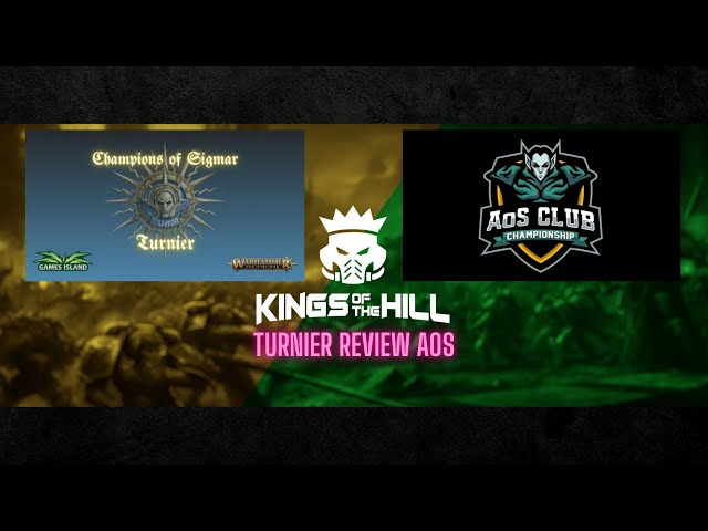 Turnierreview AOS - Club Championship 2025 - 31. Games Island Champions of Sigmar