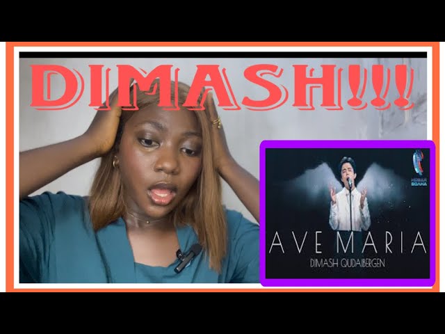 Heavenly Vocals! First Time Reaction to Dimash - Ave Maria