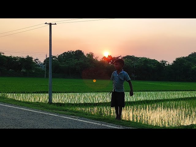 Evening walk on Road Side🔥 #youtube #minivlog #vlog #subscribe #train #mr.exp.vlogger #ytshorts #bf