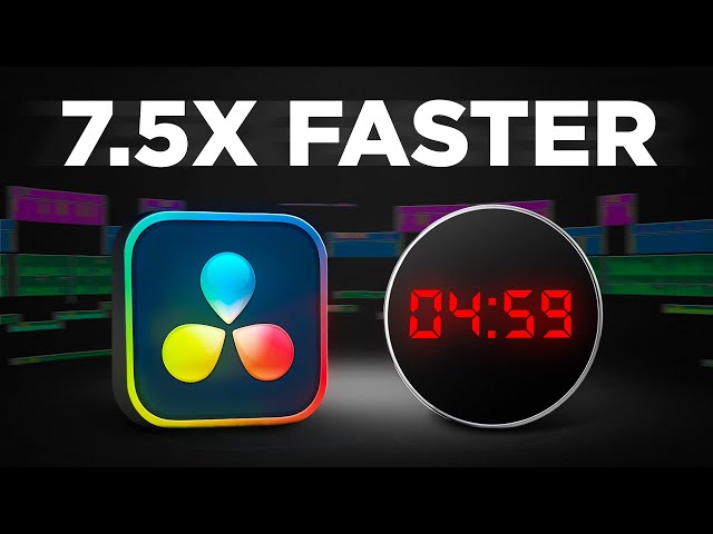 How to Edit Videos 7.5x Faster