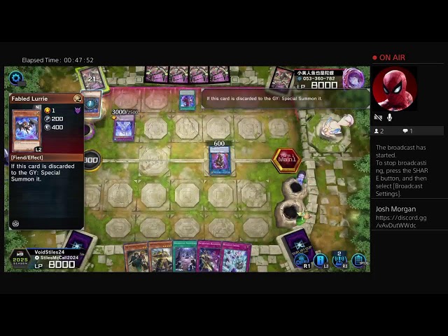 StilesMcCall2024's Yugioh Master Duel gameplay