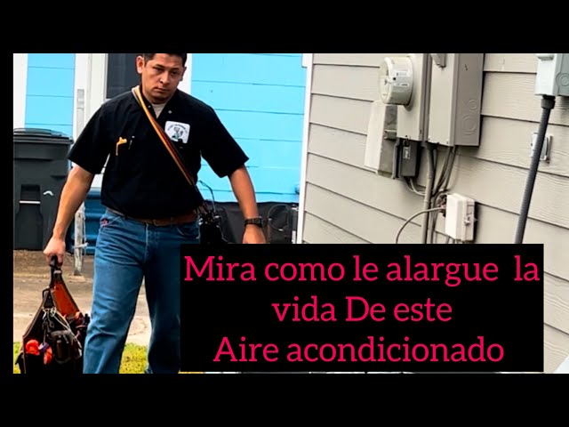 Le alargue la vida de este aire acondicionado