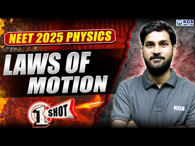 Laws Of Motion One Shot | NEET Physics 2025 | Physics by Akhand Sir | KGS NEET OFFLINE