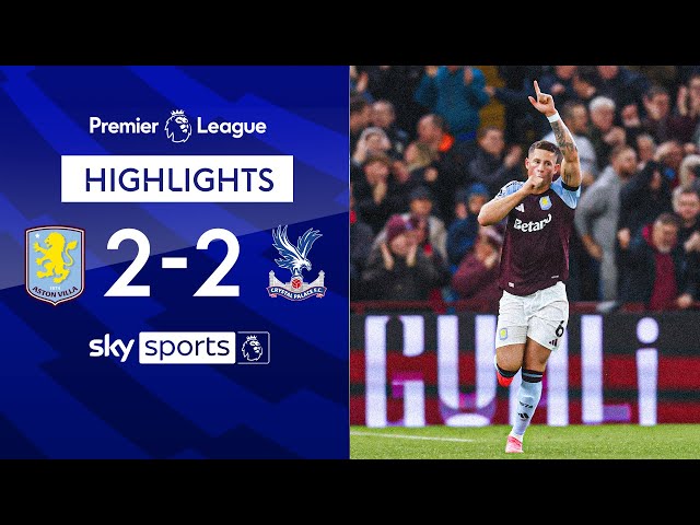 Barkley bites back to earn Villa a point 💥 | Aston Villa 2-2 Crystal Palace | EPL Highlights