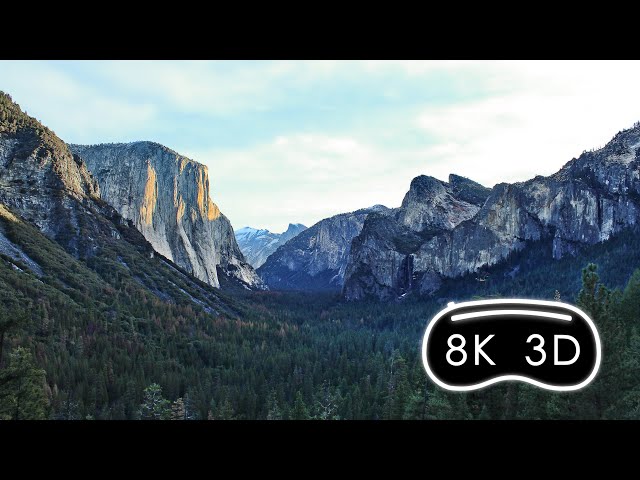 Yosemite in VR - Vision Pro App preview featuring Immersive Spatial Video